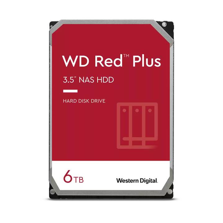 WESTERN DIGITAL WD Red Plus (SATA-III, 6 TB)