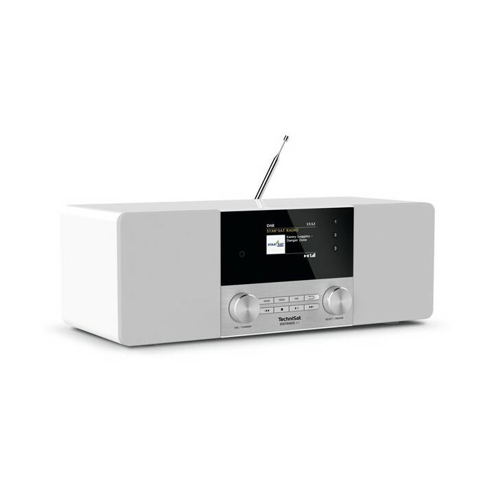 TECHNISAT 4C Radios numériques (Gris, Blanc)
