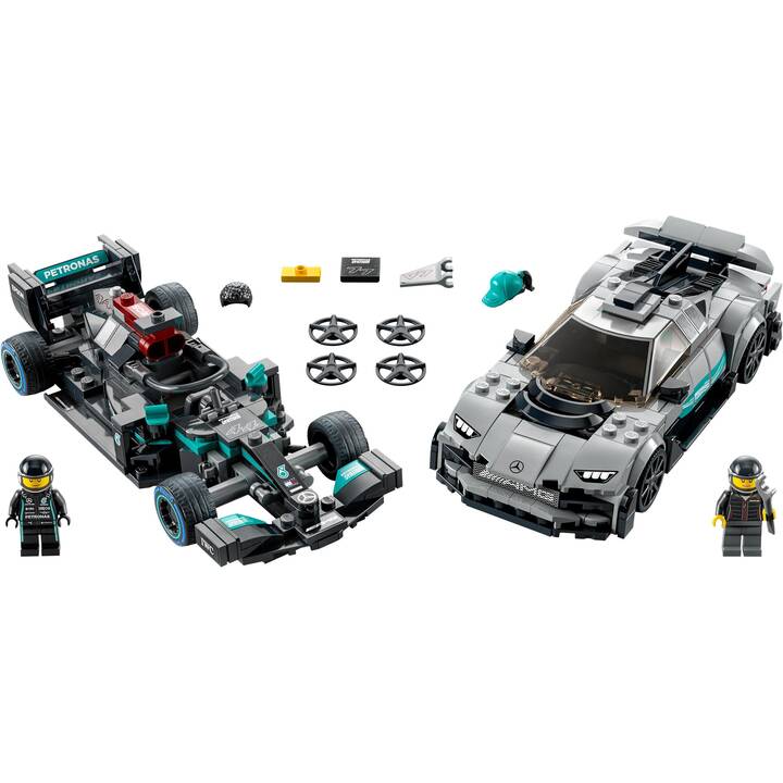 LEGO Speed Champions Mercedes-AMG F1 W12 E Performance et Mercedes-AMG Project One (76909)