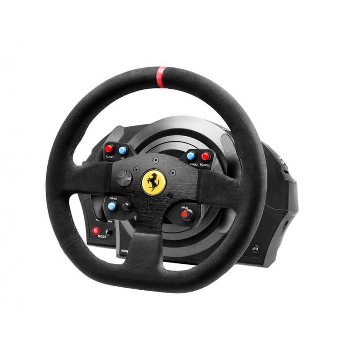 THRUSTMASTER T300 Ferrari Integral Racing Wheel - Alcantara Edition Volant et pédales (Noir)