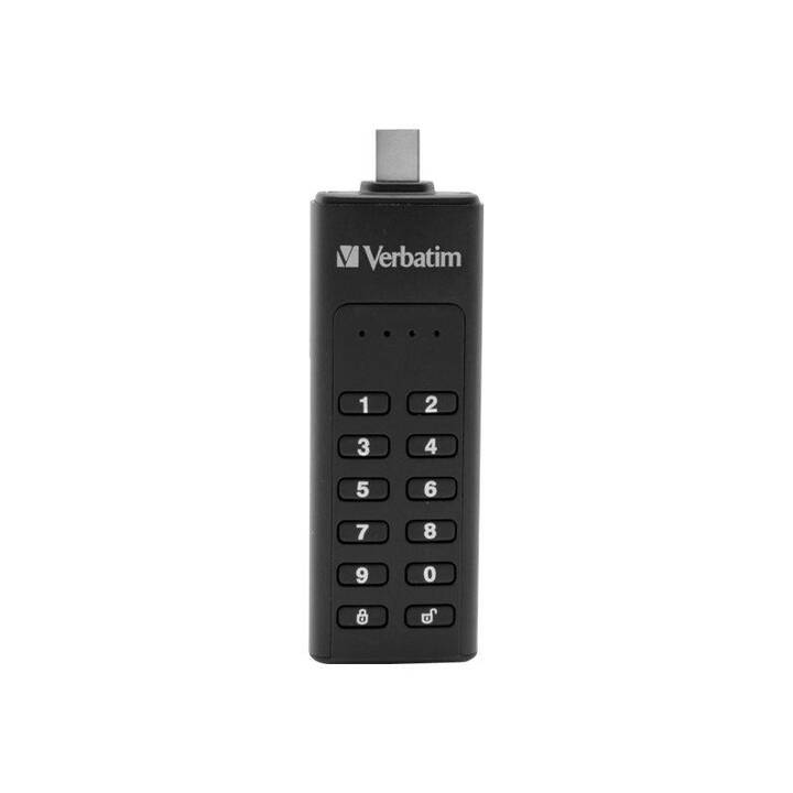 VERBATIM Secure (128 GB, USB 3.2 Typ-C)