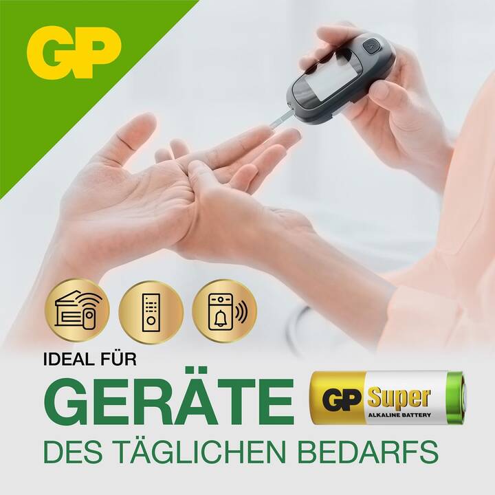 GP High Voltage Batterie (A23 / V23GA / MN21, 5 Stück)