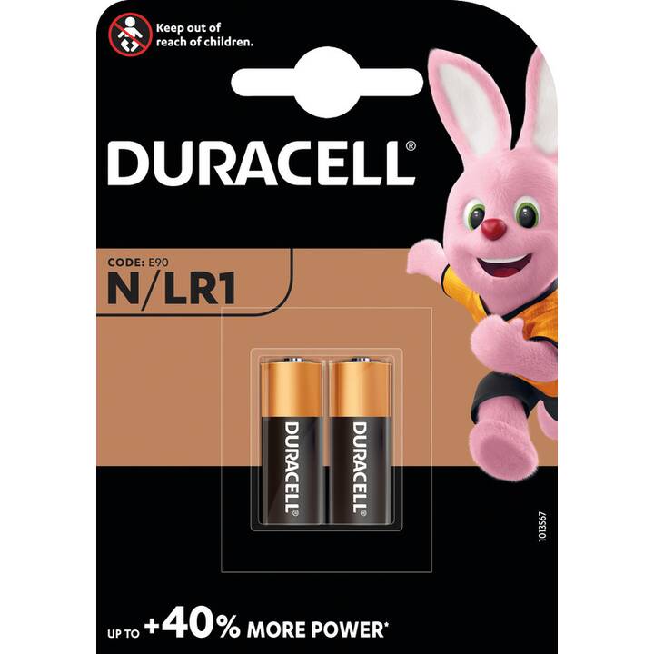 DURACELL Batterie (LR1 / N / Lady, 2 Stück)