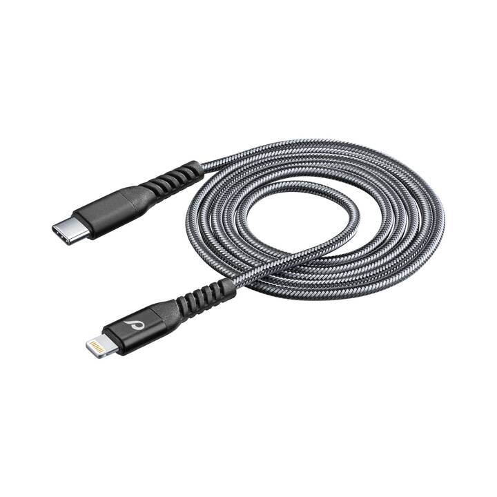 CELLULAR LINE Ultra Strong Câble (Lightning, USB Type-C, 1.2 m)