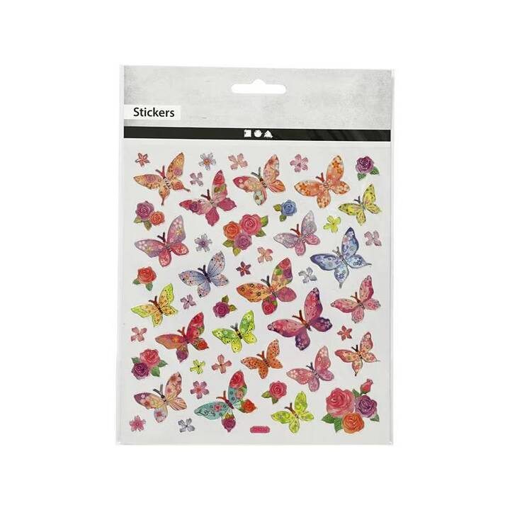 CREATIV COMPANY Sticker (Schmetterling, 35 Stück)