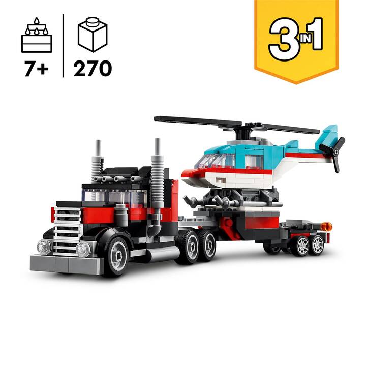 LEGO Creator 3-in-1 Autocarro con elicottero (31146)