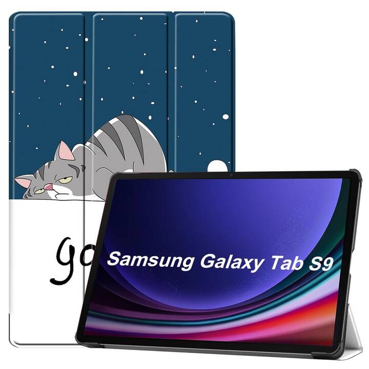 EG Custodia (11", Galaxy Tab S9, Blu)