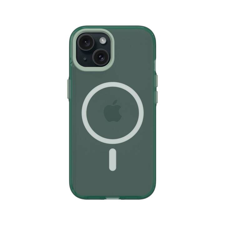 RHINOSHIELD Backcover (iPhone 15, Transparente, Verde)