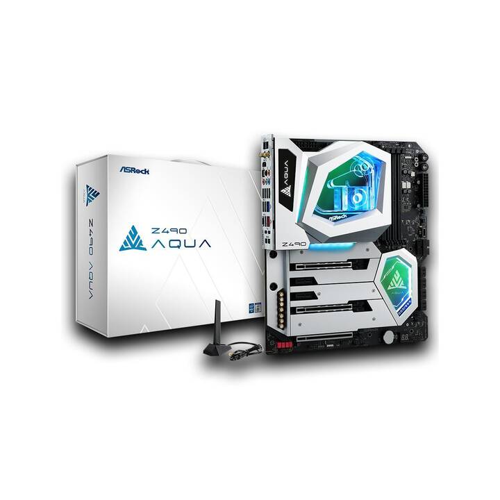 ASROCK Z490 Aqua (LGA 1200, Intel Z490, Z490, E-ATX)