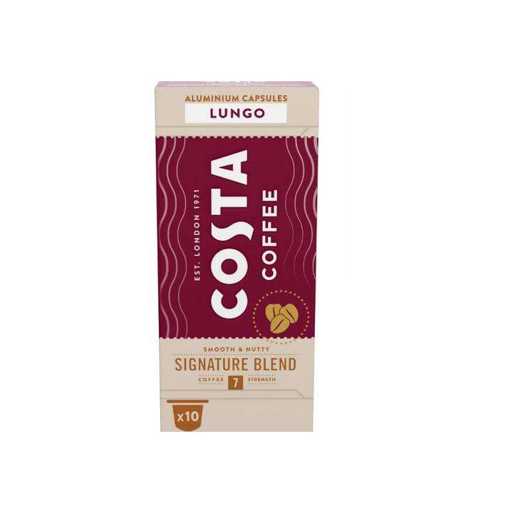 COSTA COFFEE Kaffeekapseln Signature Blend Lungo (10 Stück)