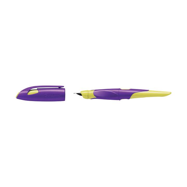 STABILO EASYbirdy Penne stilografice (Viola, Giallo)