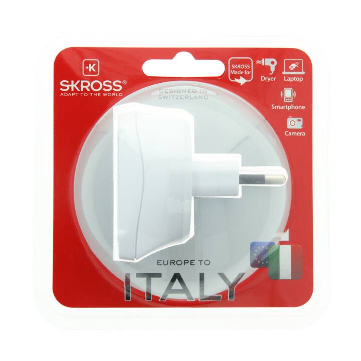 SKROSS Reiseadapter Europe to Italy