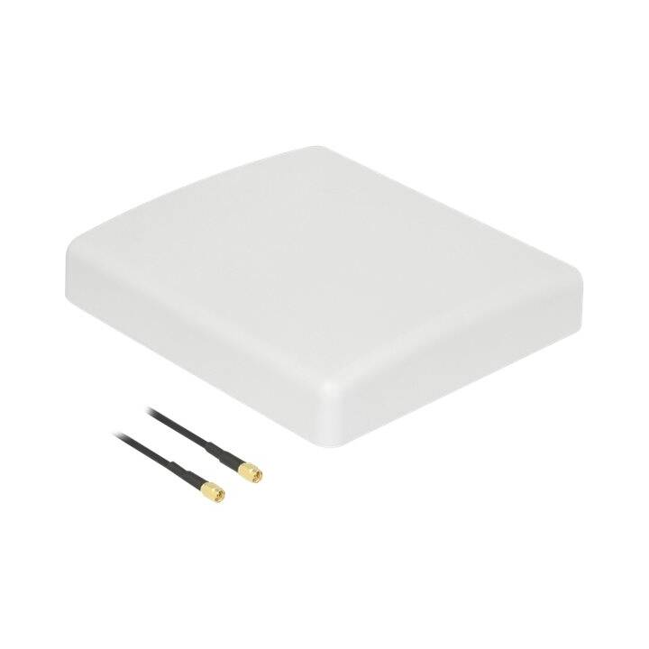 DELOCK Antenne plate (SMA, WLAN, LoRA, ZigBee, Z-Wave, Bluetooth, LTE, 3G, GMS)