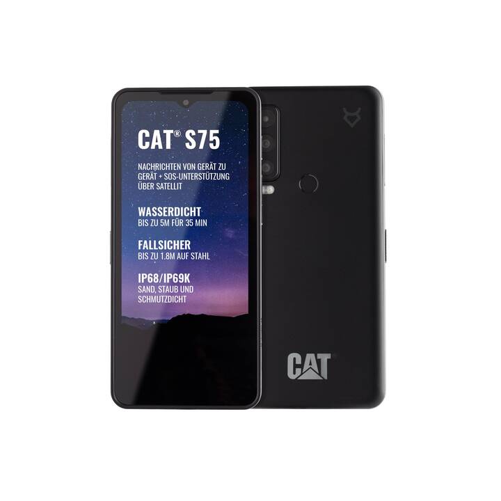CAT S75 (5G, 128 GB, 6.58", 50 MP, Schwarz)