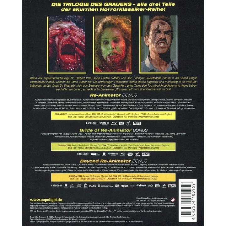 Re-Animator 1-3 (EN, DE) - Interdiscount Re-Animator 1-3 (EN, DE) - Interdiscount