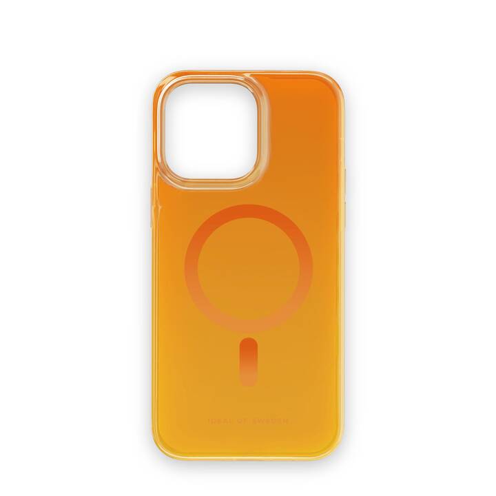 IDEAL OF SWEDEN Backcover (iPhone 14 Pro Max, Transparent, Orange)