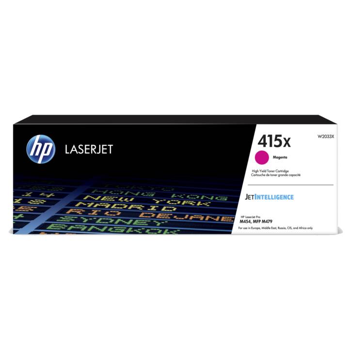 HP 415X (Toner seperato, Magenta)