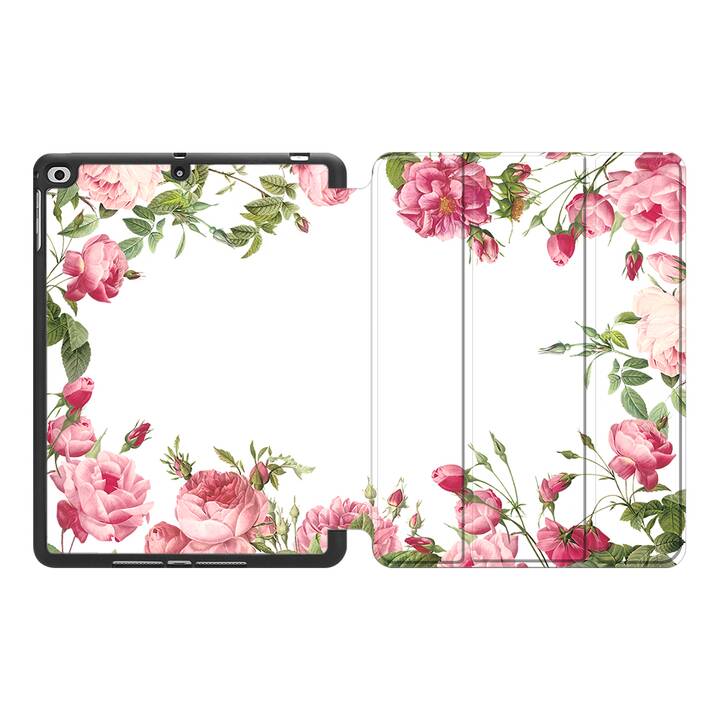 EG MTT Coque pour Apple iPad Air 3 2019 10.5" - Fleurs