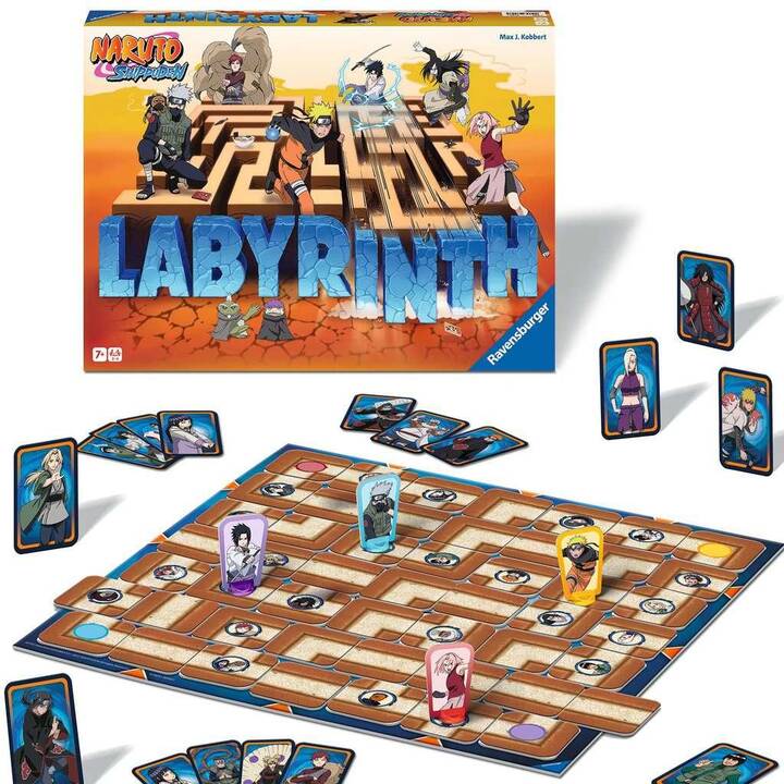 RAVENSBURGER Naruto Shippuden Labyrinth (DE, PT, IT, EN, FR, ES, NL)