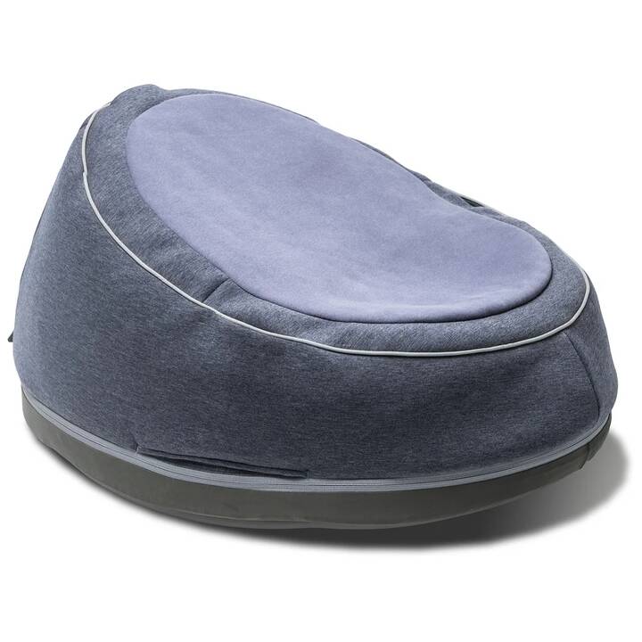 DOOMOO Coussin pouf Seat'n Swing (Bleu-gris)