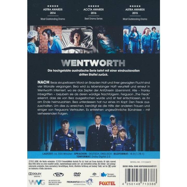 Wentworth Staffel 3 (DE, EN)