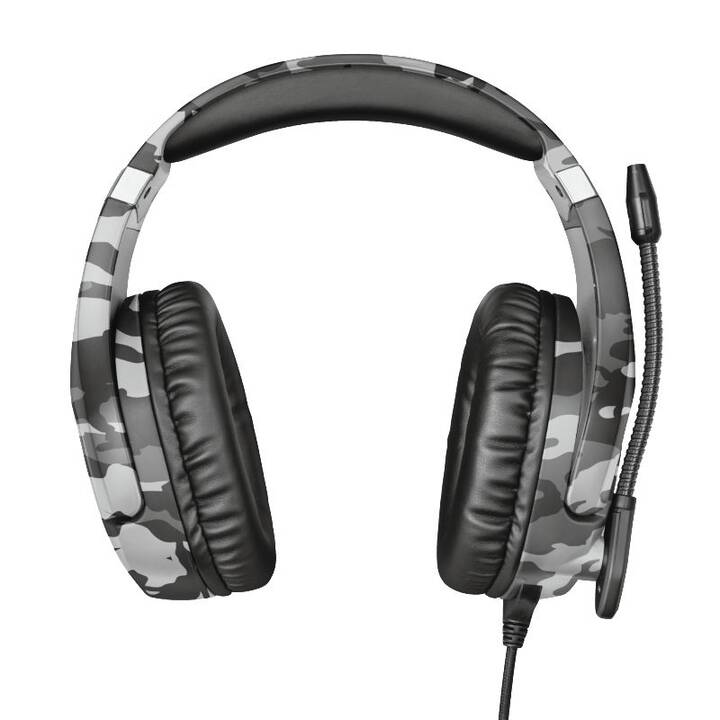 TRUST GXT 488 (Over-Ear, Gris, Camouflage)