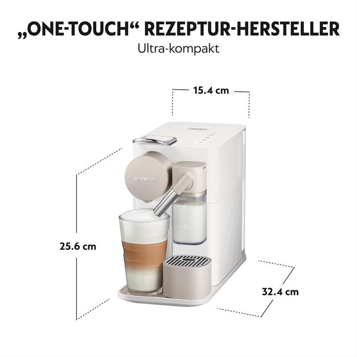 DELONGHI Lattissima One EN510 (Nespresso, Blanc)