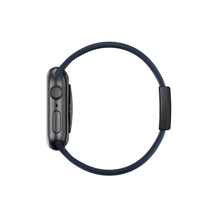 XMOUNT Cinturini (Apple Watch 41 mm / 38 mm, Blu scuro, Nero)