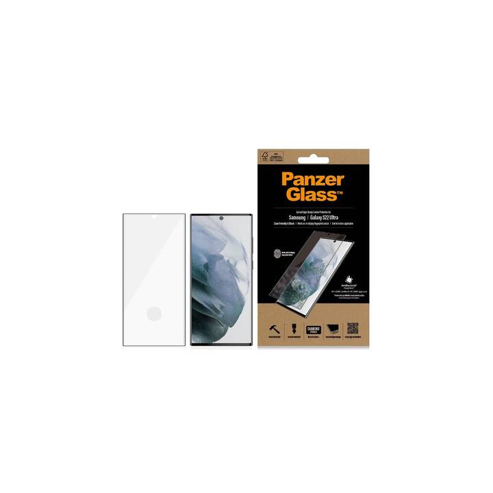 PANZERGLASS Displayschutzglas Case Friendly (Klar, Galaxy S22 Ultra 5G)