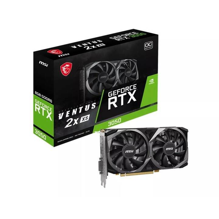 MSI Nvidia Geforce RTX 3050 Ventus 2X E OC FH Dual (6 GB