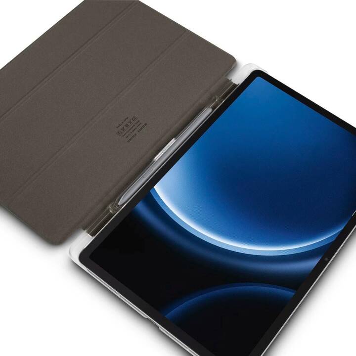 HAMA Fold Clear Schutzhülle (12.4", Galaxy Tab S9 FE+, Schwarz)