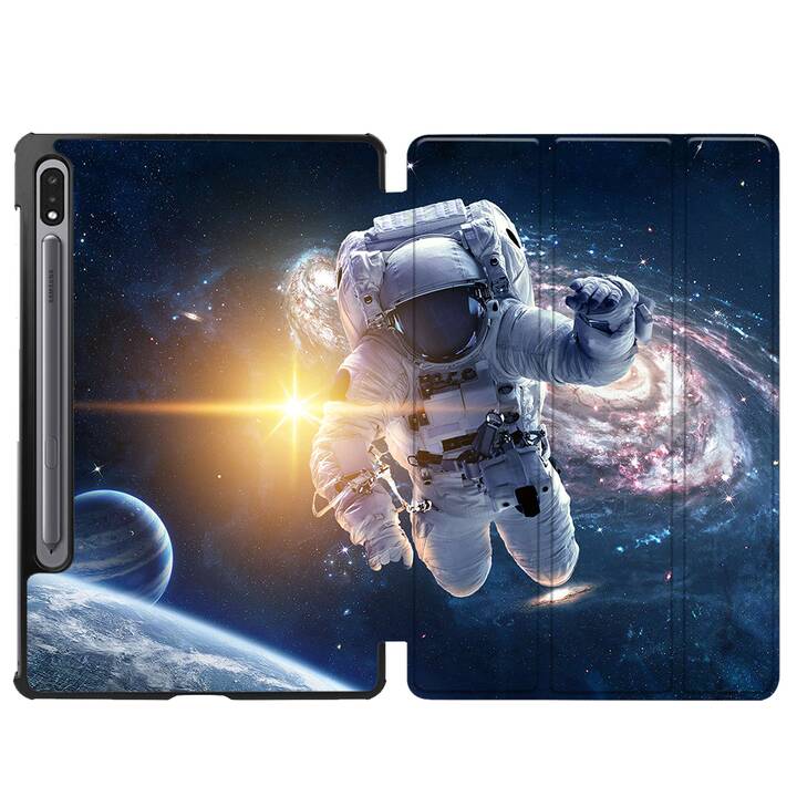 EG cover per Samsung Galaxy Tab S8 11" (2022) - blu - astronauta