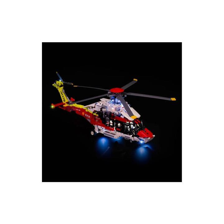 LIGHT MY BRICKS Airbus H175 Rescue Helicopter Set di luci LED (42145)