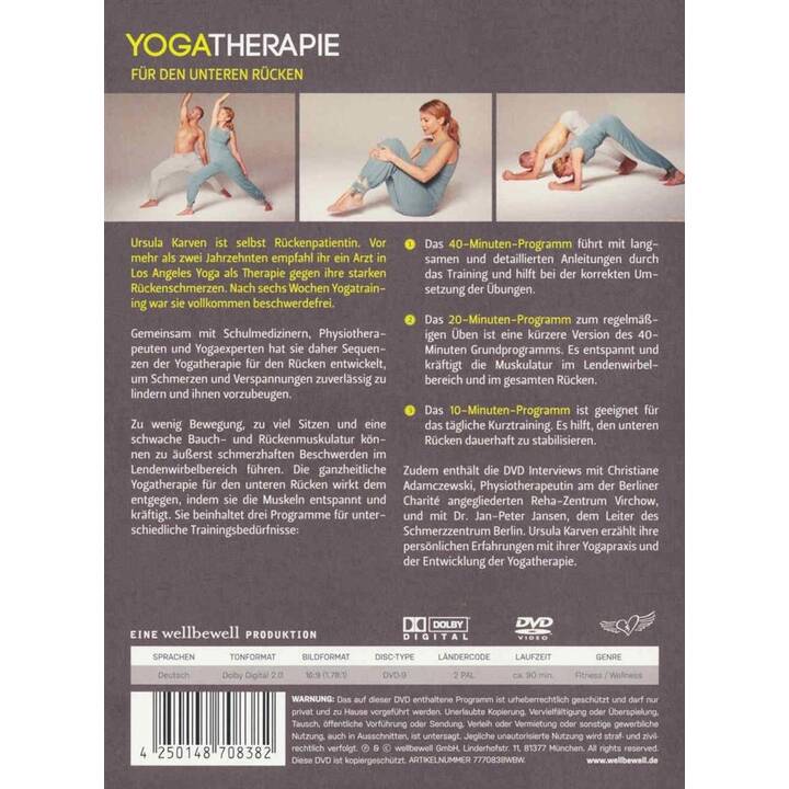 Yogatherapie 02 - Unterer Rücken - Ursula Karven (DE)