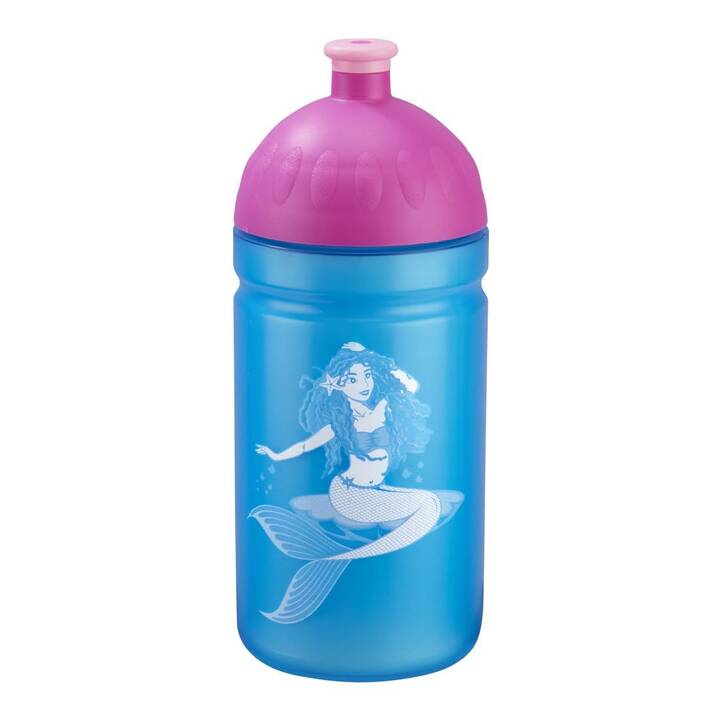 STEP BY STEP Bottiglia per bambini Mermaid Lola (0.5 l, Blu, Rosa)