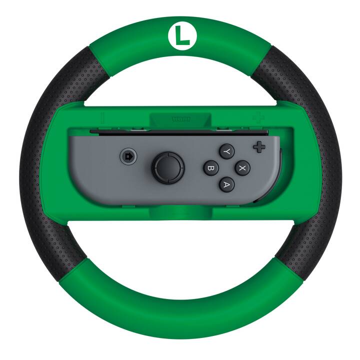 HORI Mario Kart 8 Deluxe Luigi Lenkrad (Schwarz, Grün)