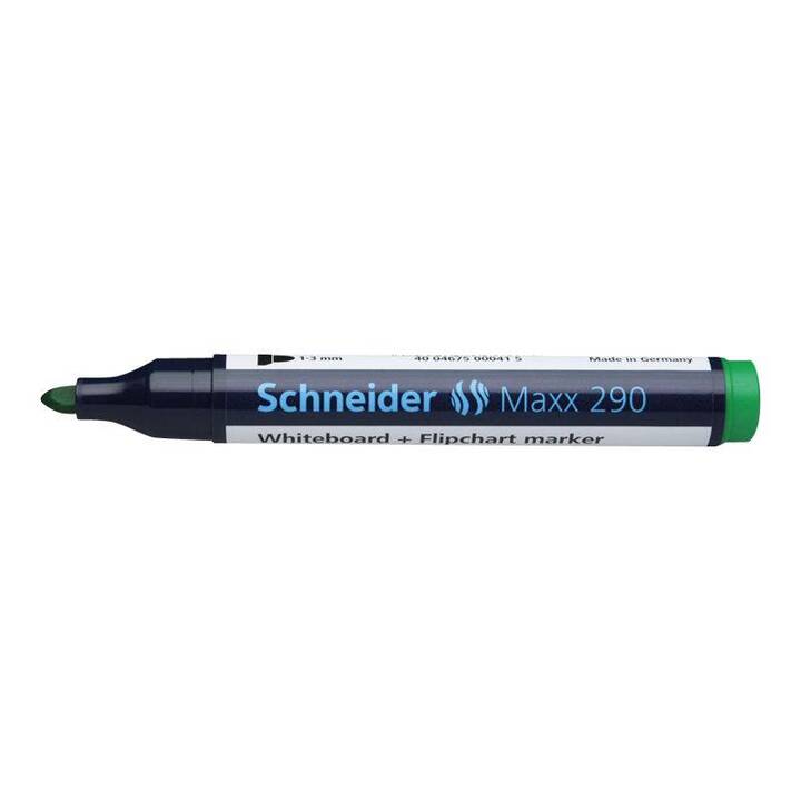 SCHNEIDER Whiteboard Marker Maxx 290 (Grün, 1 Stück)