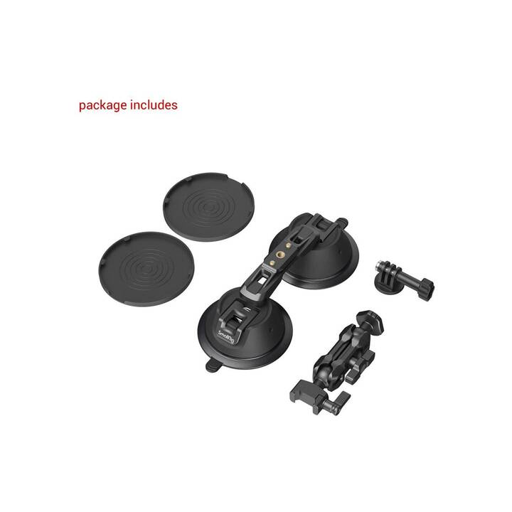 SMALLRIG Dual Suction SC-2K Kit d'accessoires (Noir)