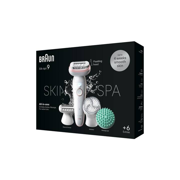 BRAUN Silk-épil 9-080 SkinSpa Épilateur