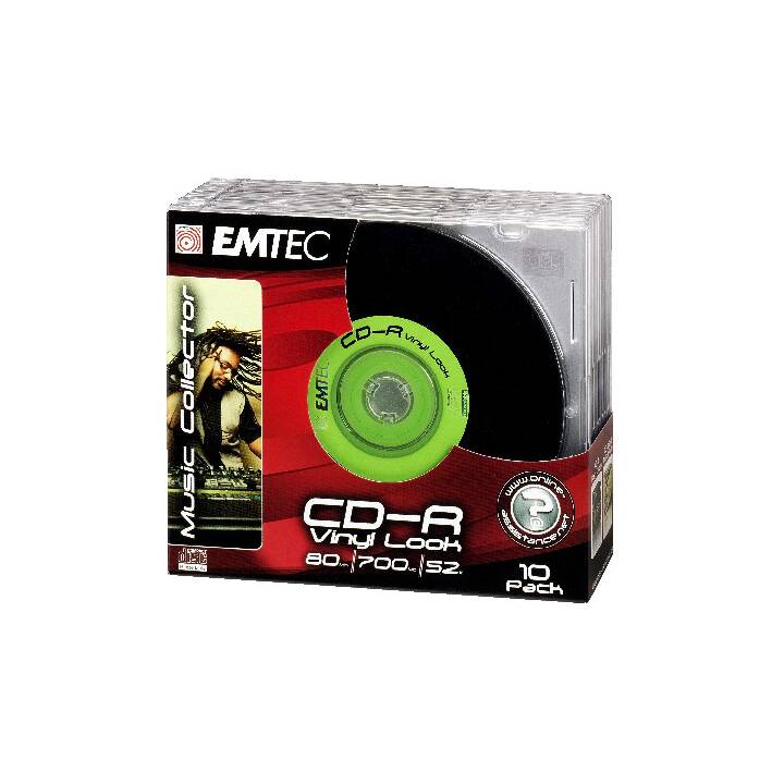 EMTEC Vinyl Look CD-R 700 MB