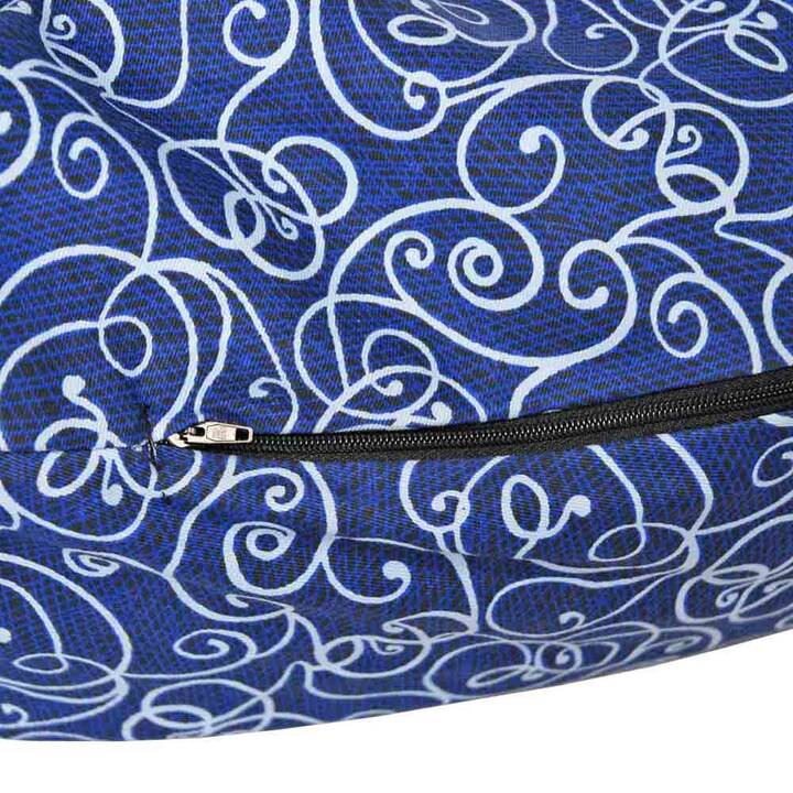 SISSEL Stillkissenbezug Comfort (195 cm, Blau, Weiss)