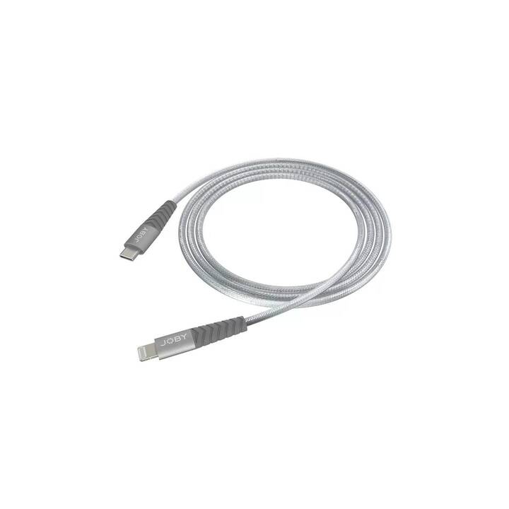 JOBY Câble (Fiche USB 2.0 de type C, Lightning, 2 m)