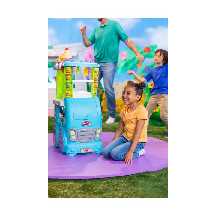 PLAY-DOH Plastilina per bambini Grosser Eiswagen (25x, Multicolore)