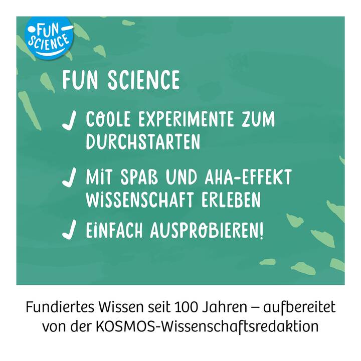 KOSMOS Fun Science Fruchtgummi-Labor Experimentierkasten (Chemie)