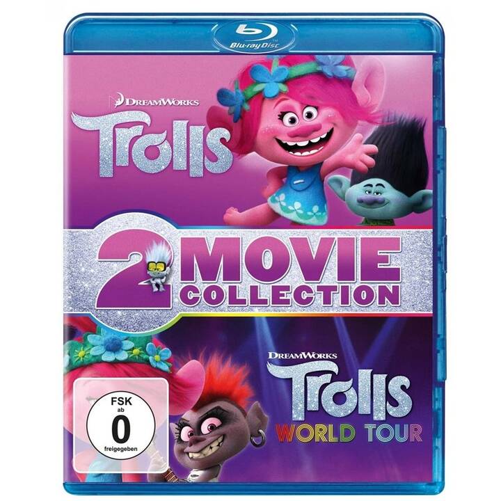 Trolls + Trolls 2: Trolls World Tour - 2 Movie Collection (EN, DE)