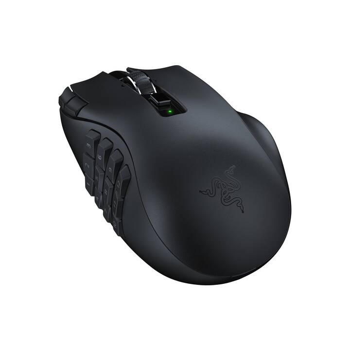 RAZER Naga V2 HyperSpeed Maus (Kabellos, Gaming)