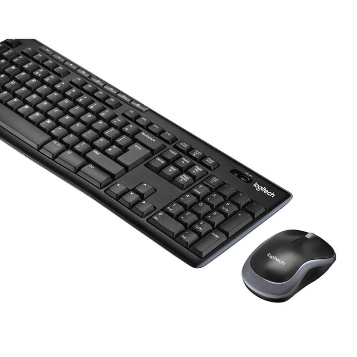 LOGITECH MK270 (frequenza radio, USB, Norvegia, Senza fili)