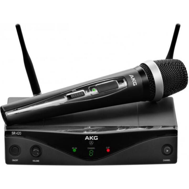 AKG WMS420 Set di microfoni (Nero)