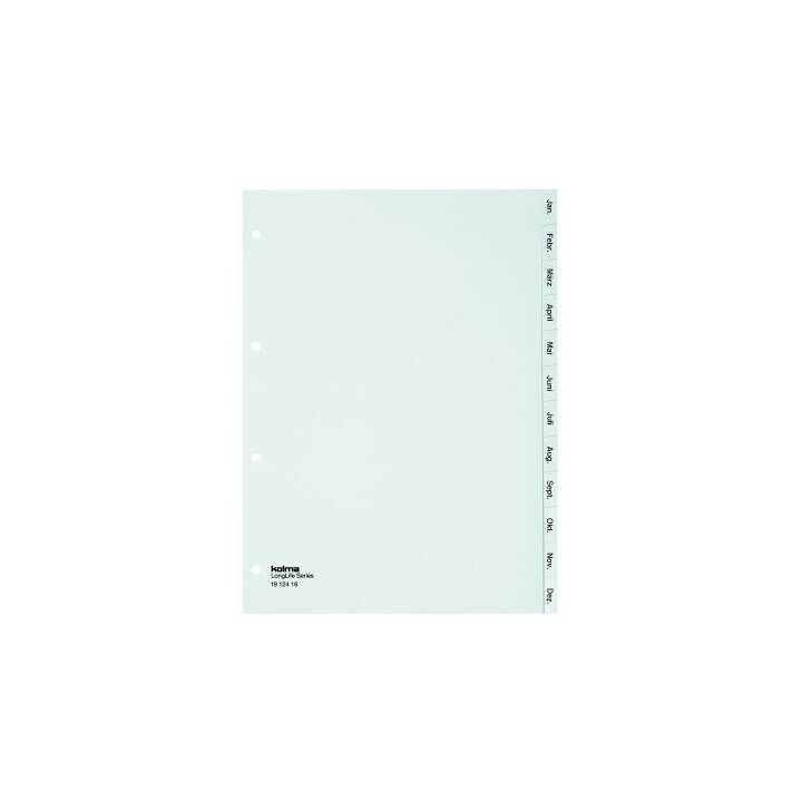 KOLMA LongLife Répertoire (12 x A4, Mensuel)