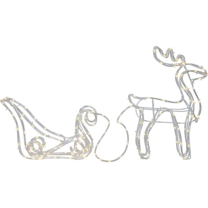 STAR TRADING Leuchtfigur Weihnachten Tuby Deer (Stern, 158 LEDs)